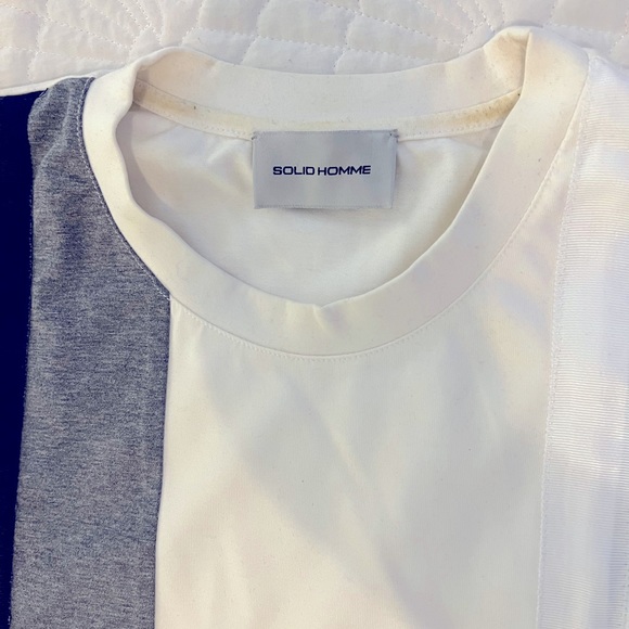 Solid Homme cotton shirt - Picture 2 of 3